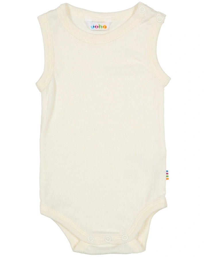 Woll-Body SOFT mit Seide in off white