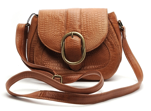 Pieces ville accessoires pcfiloa leather cross body fc marron