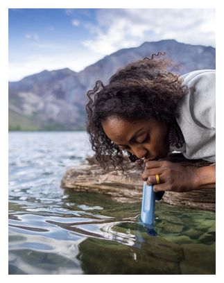 Paille Filtrante LifeStraw Personnal Peak Series Bleu