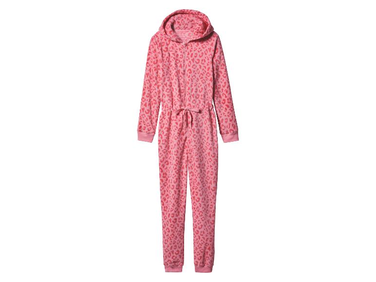 Dames pluche jumpsuit