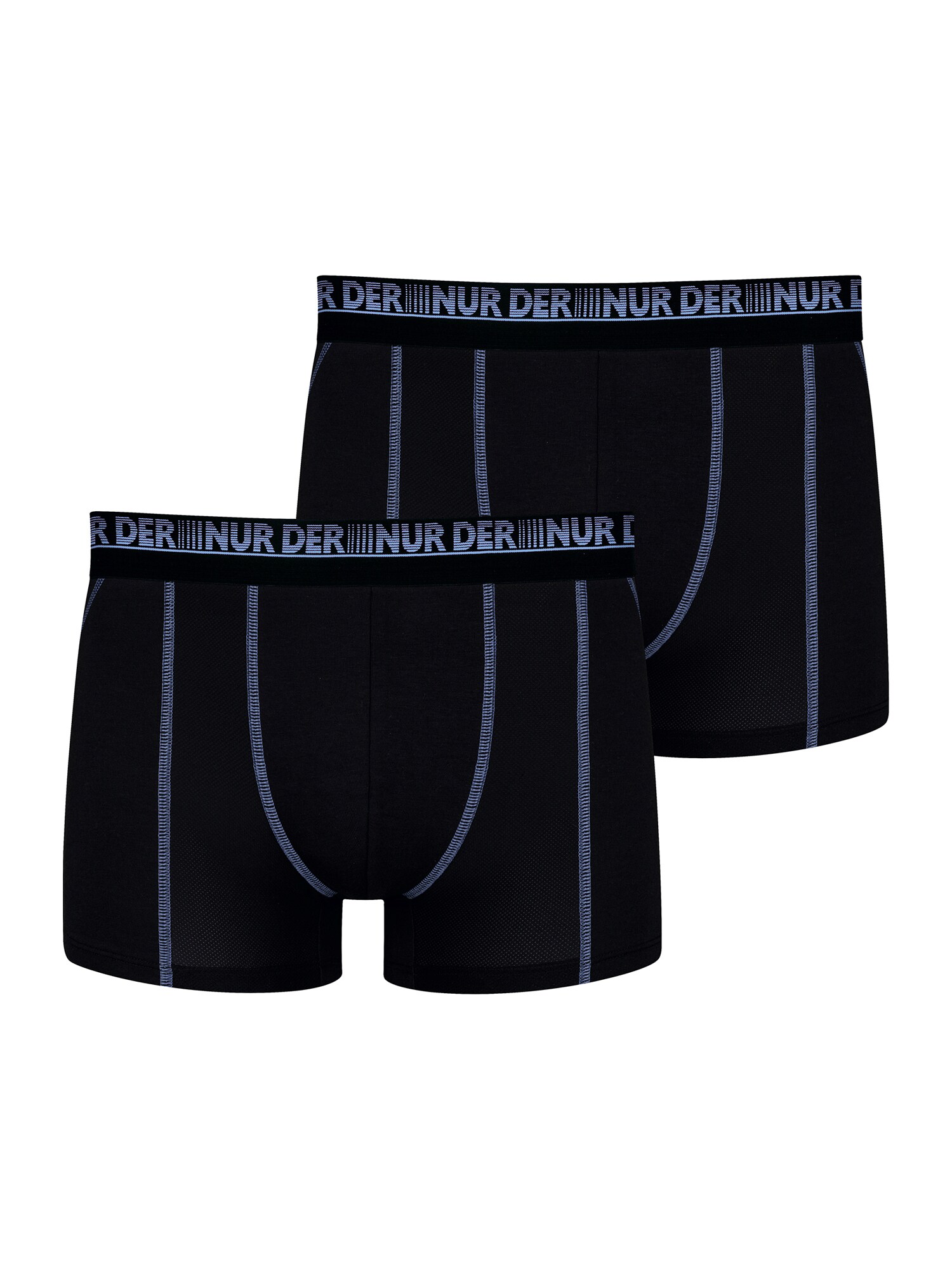 NUR DER Herren Retro Pants Boxer 3D-Flex Air 2er Pack