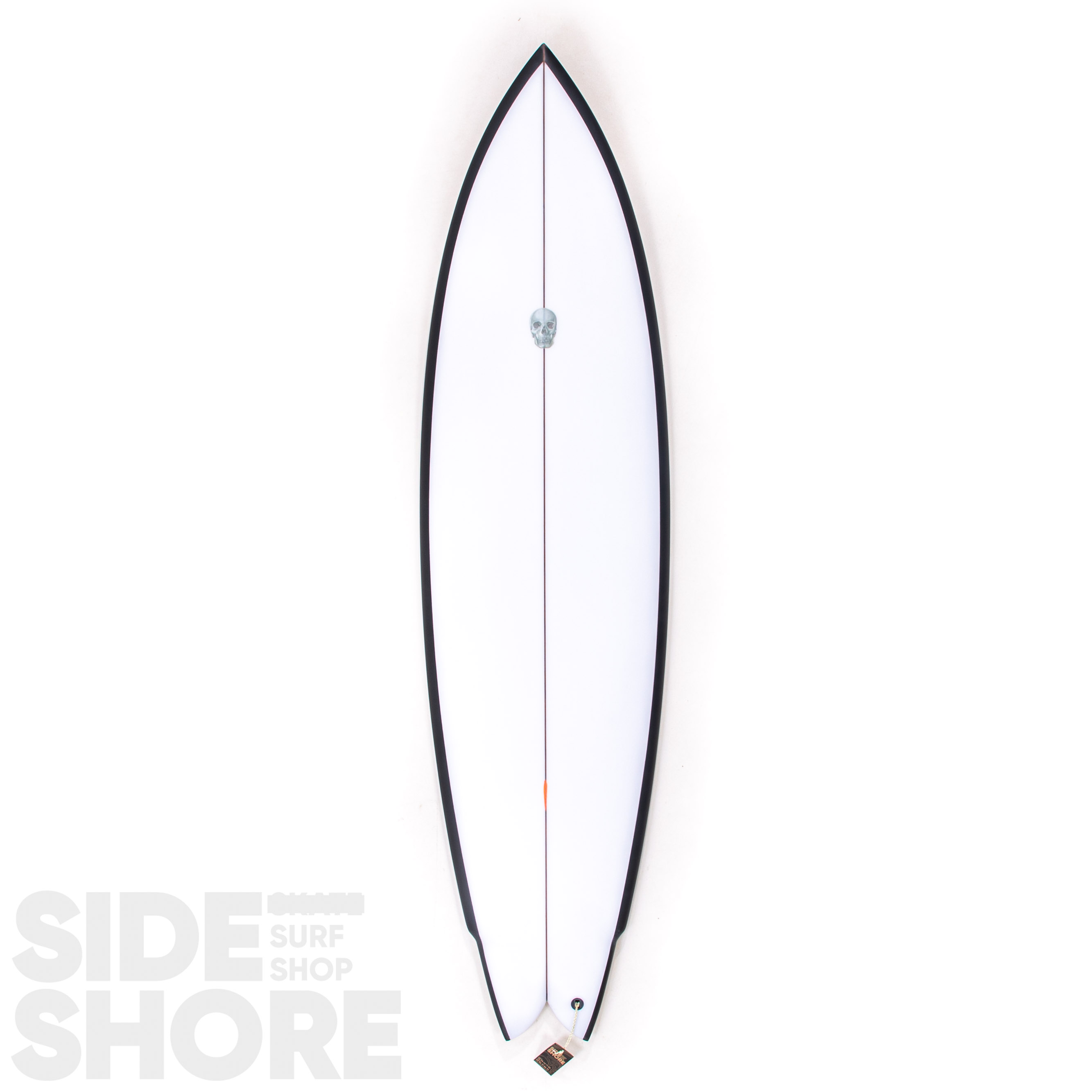 Christenson Surfboards The Wolverine - Black Rails - 6'10