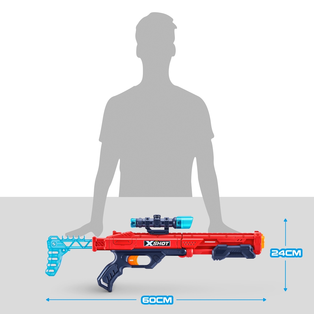 X-Shot Excel Hawk Eye Schaumstoffpfeilblaster (16 Pfeile) von ZURU