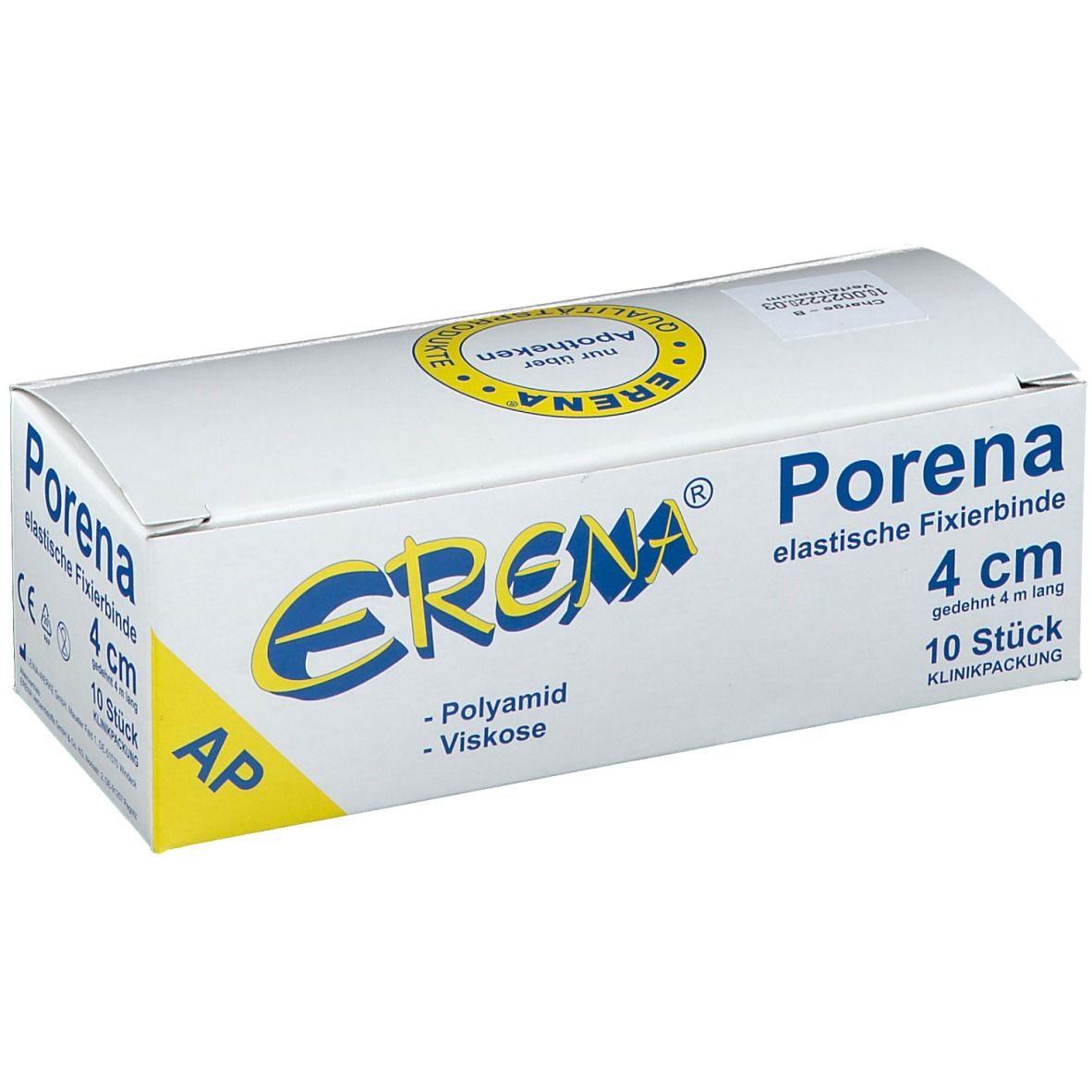 ERENA® Porena elastische Fixierbinde 4 cm x 4 m