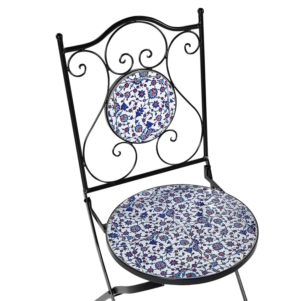 CAMPRENA - Balkonset - Zwart - Metaal