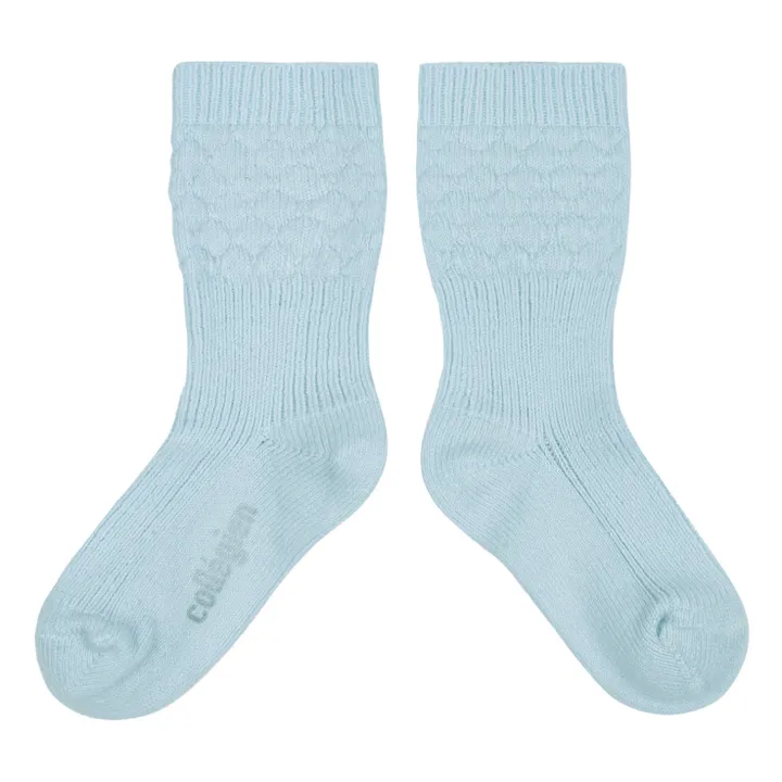 Collégien Chaussettes Celeste | Bleu Clair