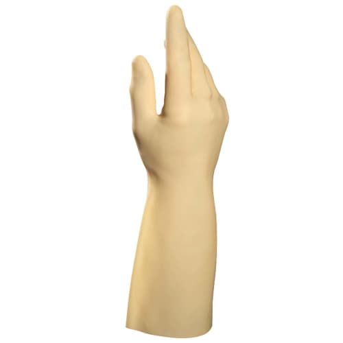 Gant de protection chimique latex néoprène nitrile AdvanTech 517 (ex Trionic 517) relief anti-dérapant 36cm