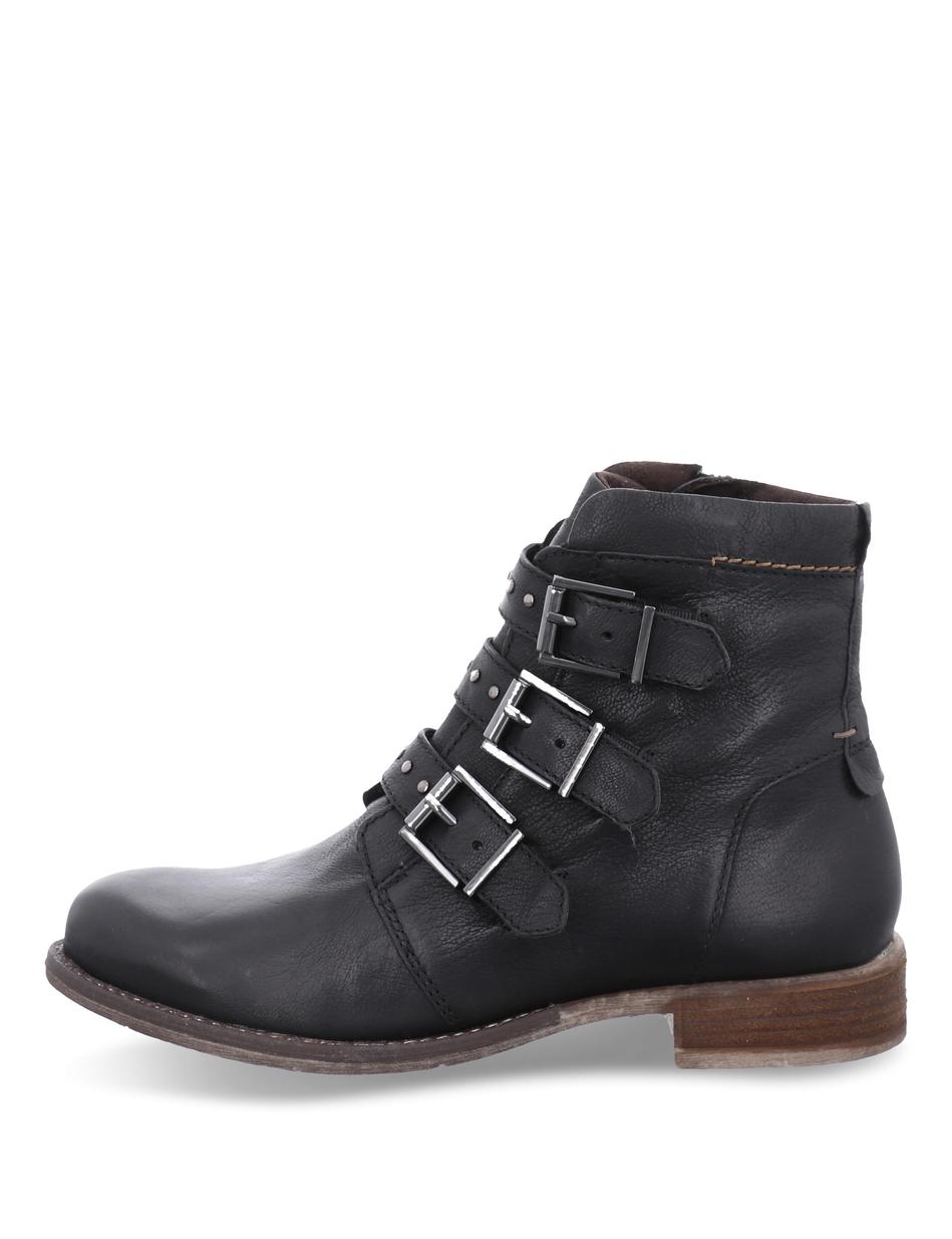 Stiefelette Sienna 34, schwarz