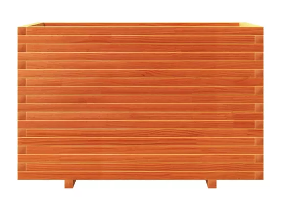 Jardinière bac lit surélevé bois marron 110 x 60 x 72 cm 02_0038444