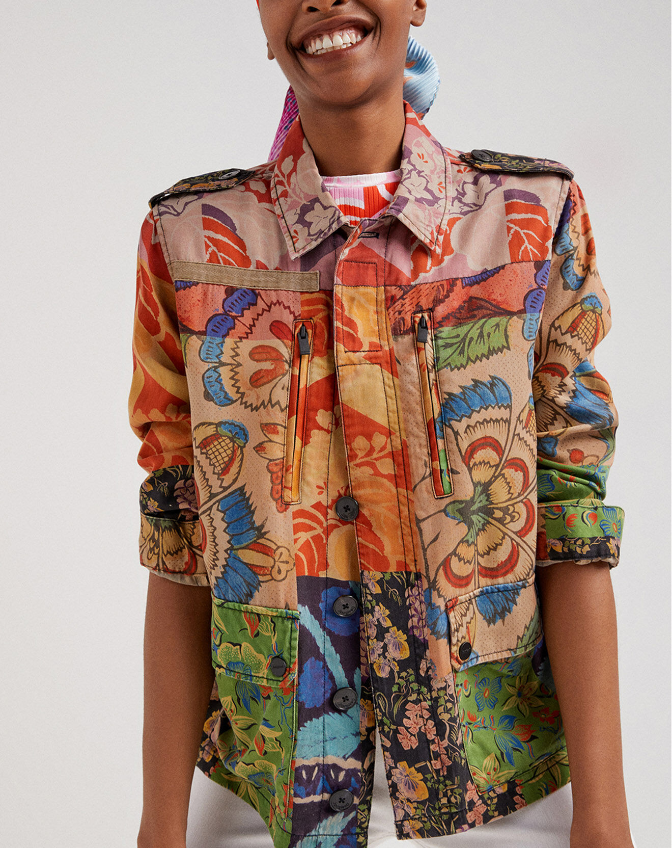 Desigual Veste Roxane multicolore