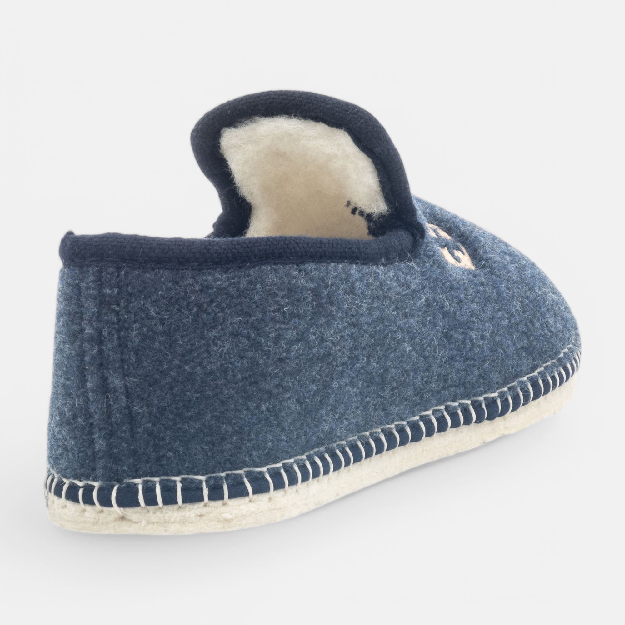 Charentaises Homme bleu