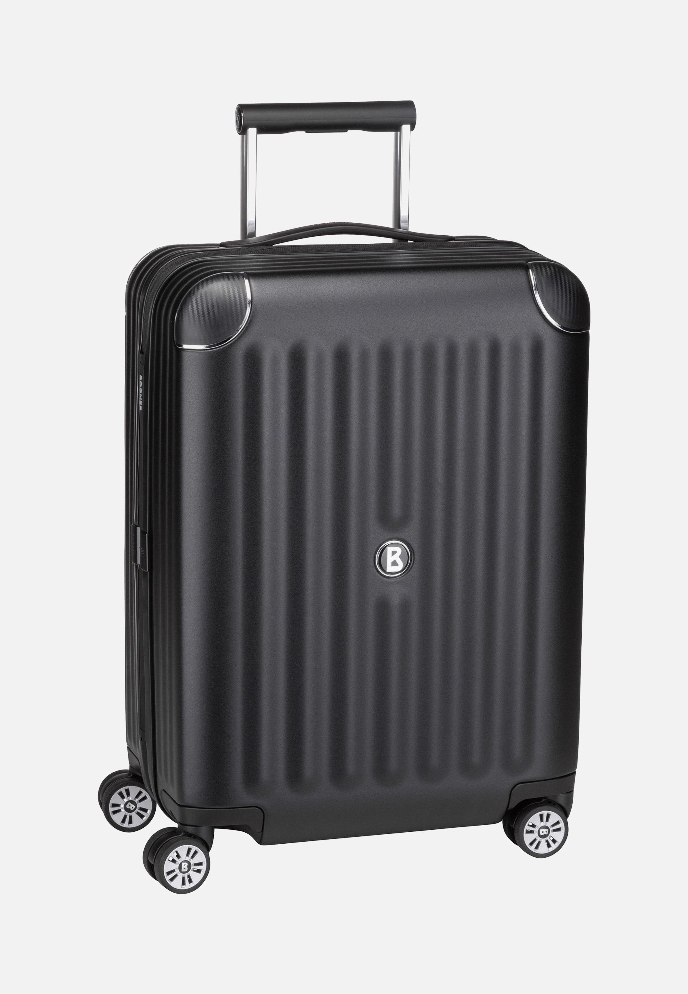 Piz Deluxe C55 Trolleycase SVZ 4W Black - Koffer