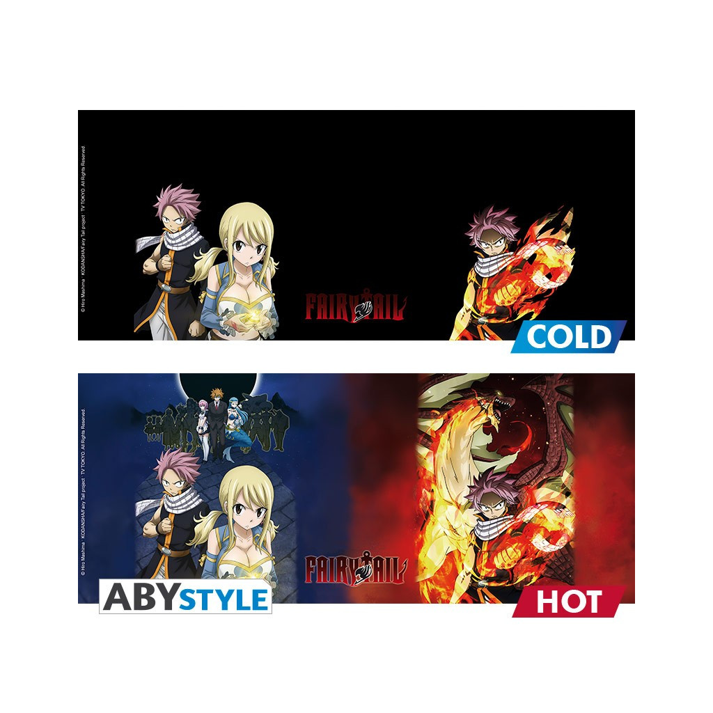 Fairy Tail - Mug Heat Change Natsu & Lucy