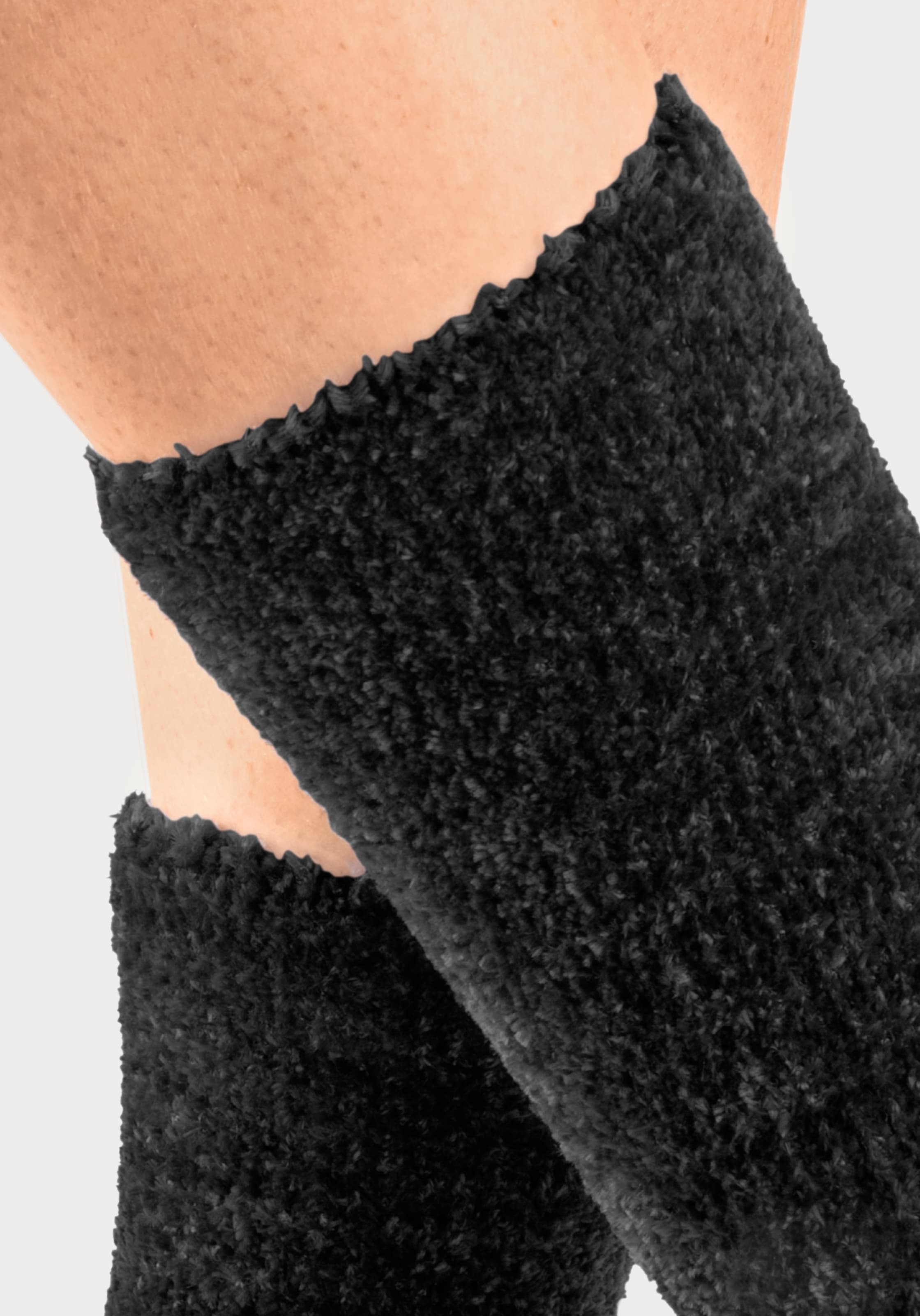 Lavana Kuschelsocken Packung, 5 Stk. tlg. ideal als Bettsocken