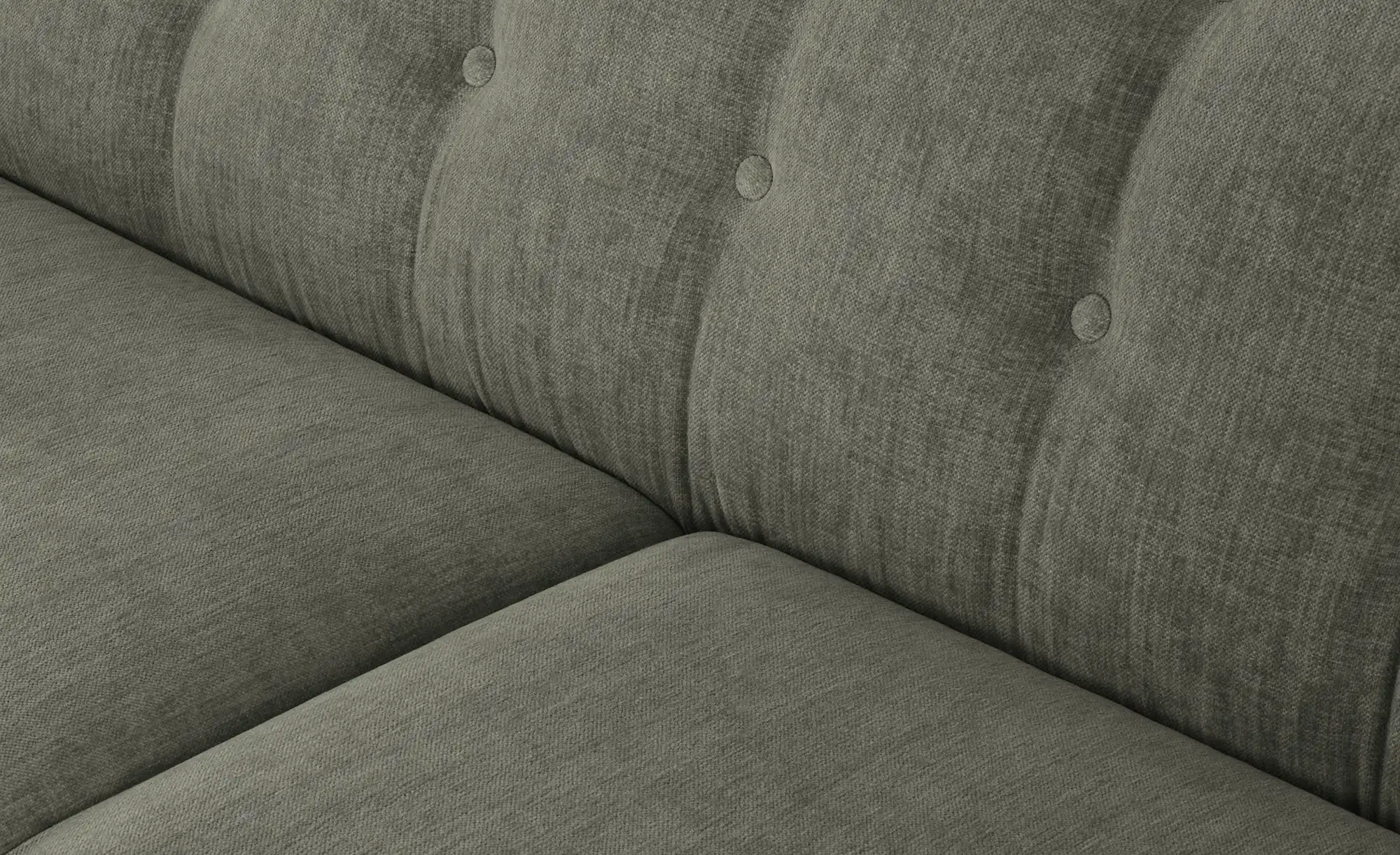 finya Sofa, 3-sitzig  aus Chenille Sortland
