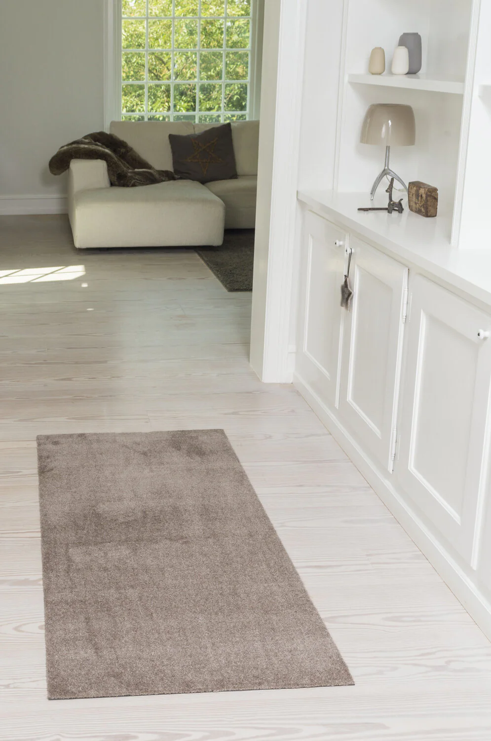 Tica Copenhagen  Uni Color gulvtæppe - sand/beige