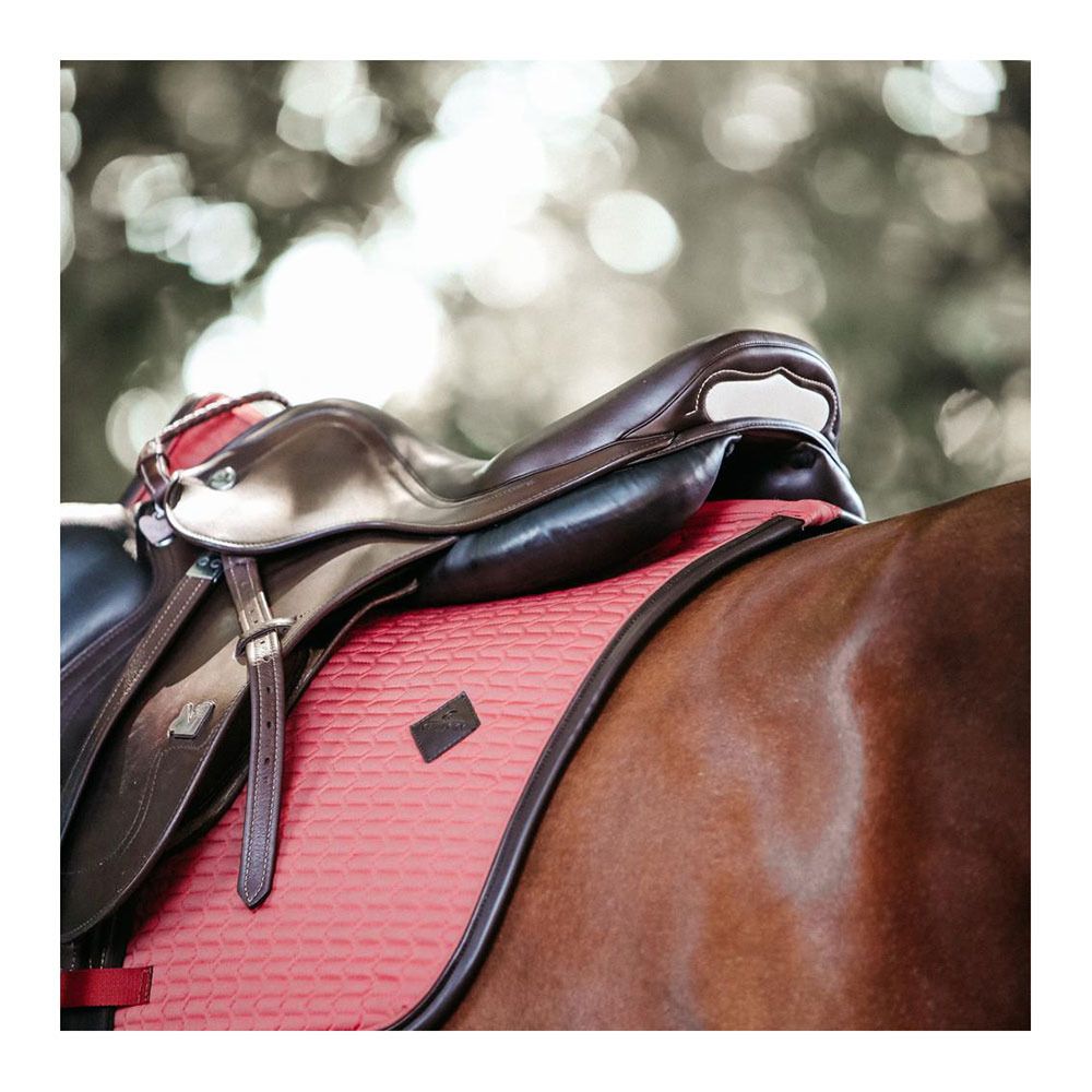 Kentucky COLOR EDITION LEATHER - Tapis dressage corail