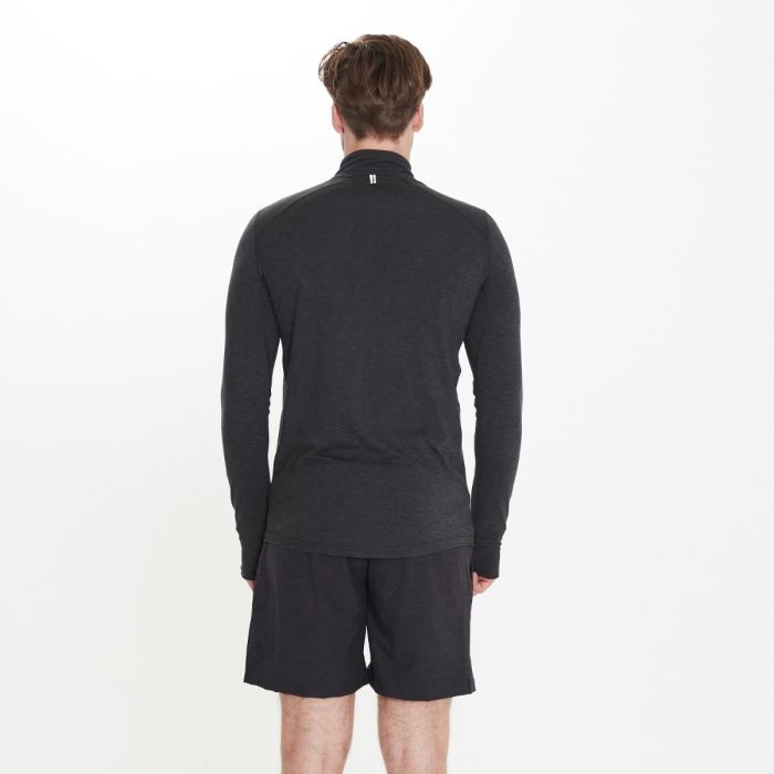 Endurance Herre Trøjer Tune V2 Melange Midlayer Sort