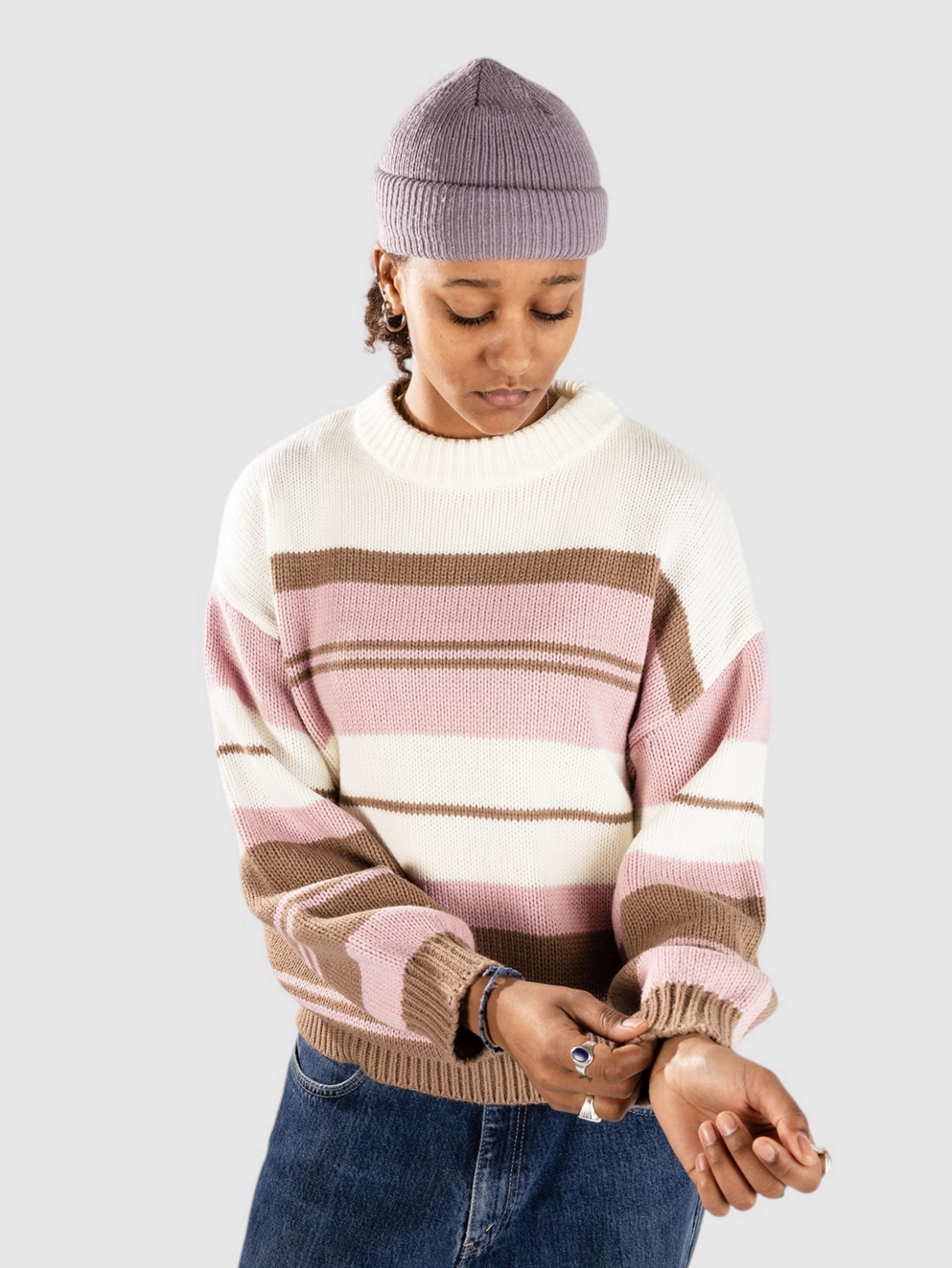 Roxy Love Again Pullover egret