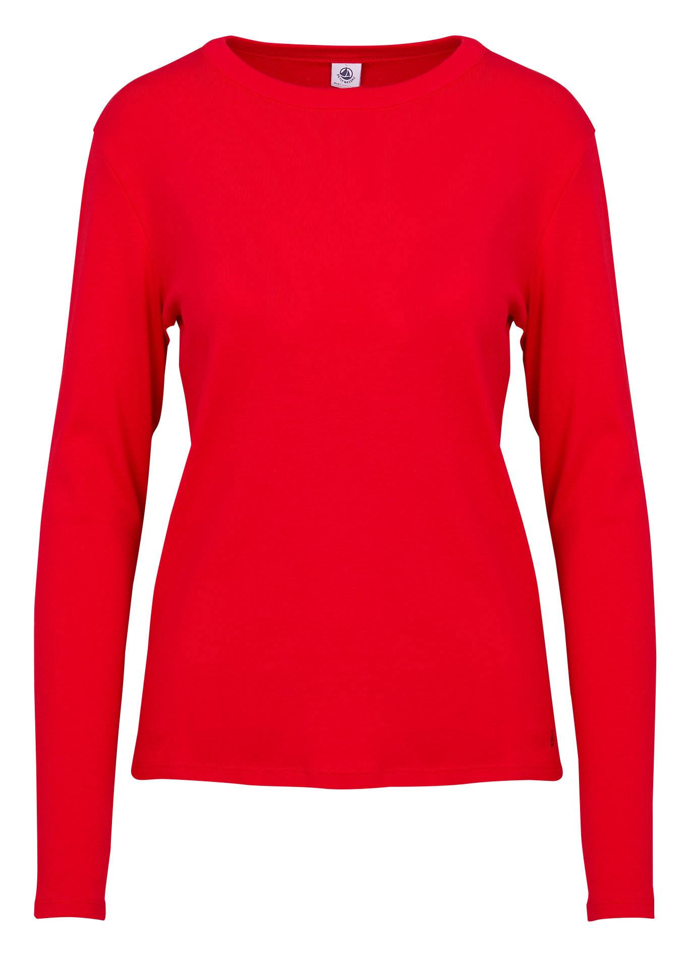 Tee-shirt manches longues en coton | Rouge