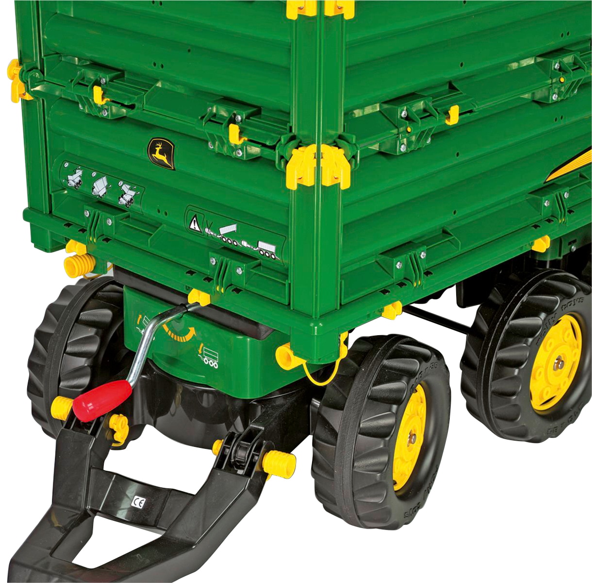rolly toys® Kinderfahrzeug-Anhänger »John Deere« für Trettraktoren