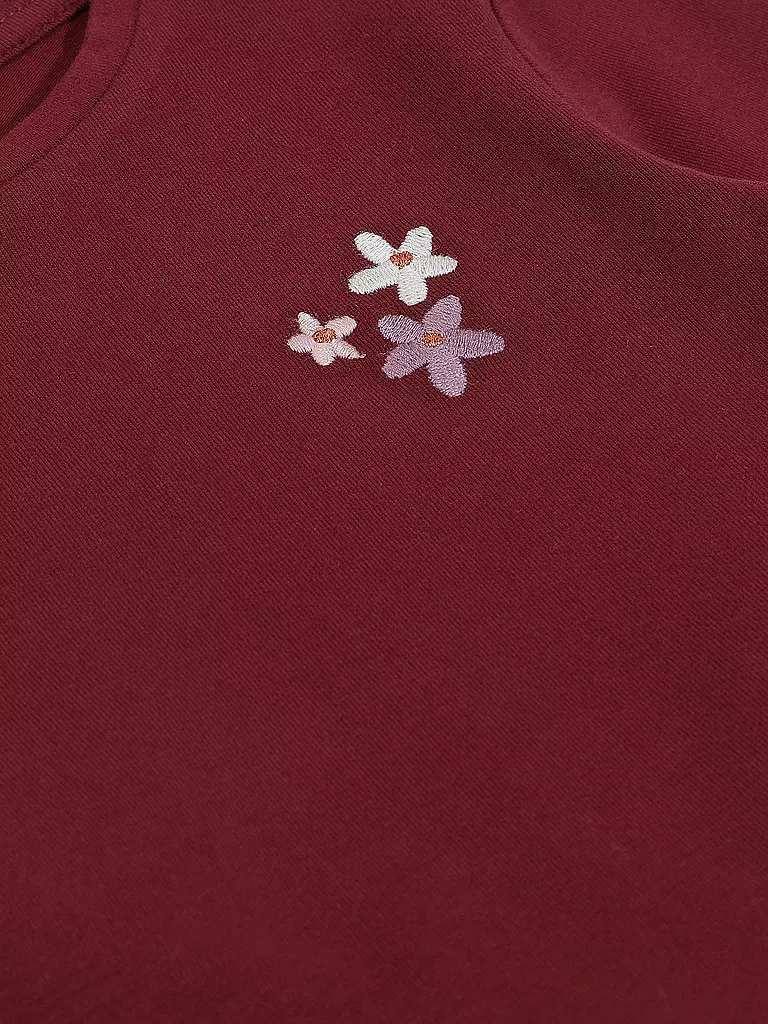 S.OLIVER Mädchen Kleid dunkelrot