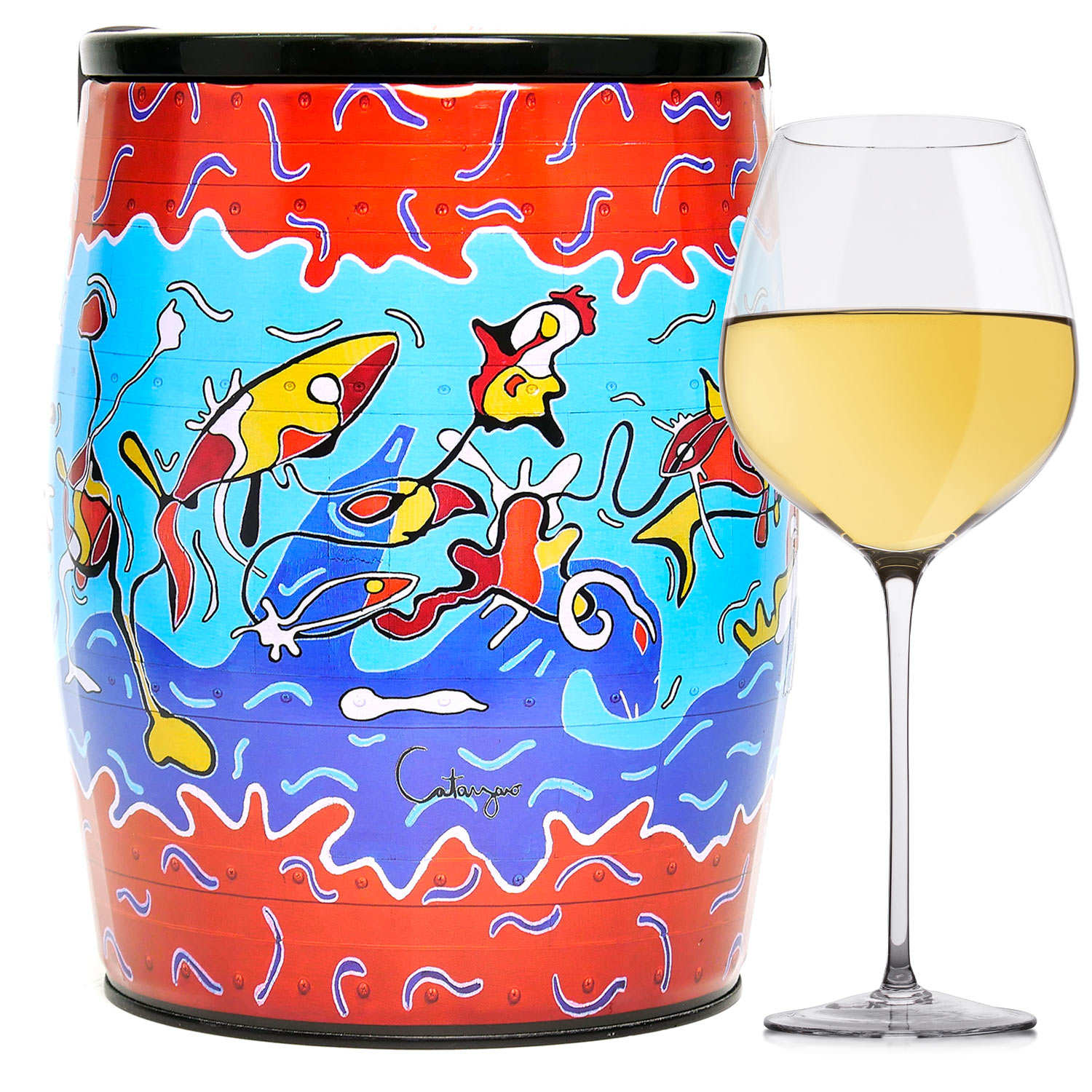 Bib'Art Lionel Catanzano vin blanc Le Benjamin de Puech Haut