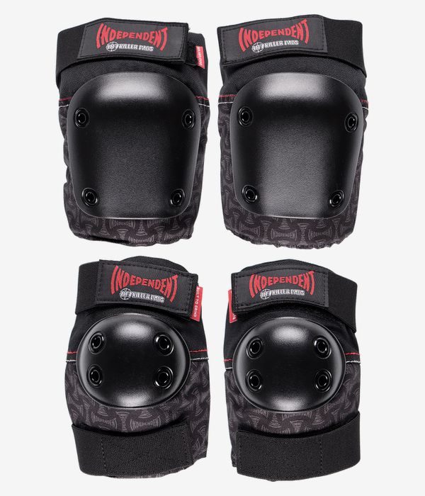 187 Killer Pads x Independent Combo Schützer-Set (black)