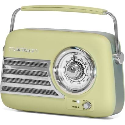 Radio Madison portable Freesound VR40 Vintage Vert olive Mat
