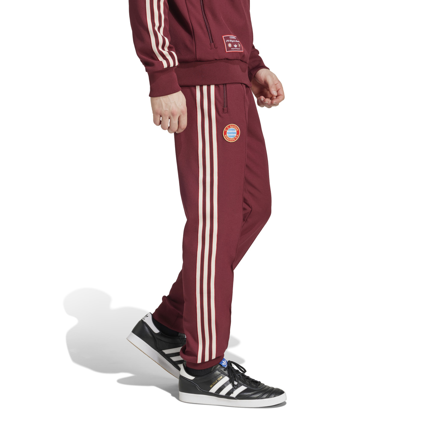 adidas Bayern München Icon Trainingspak Full-Zip 2024-2025 Rood