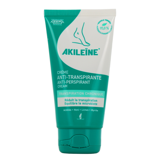Crème anti-transpirante actif myco-préventif Akileïne