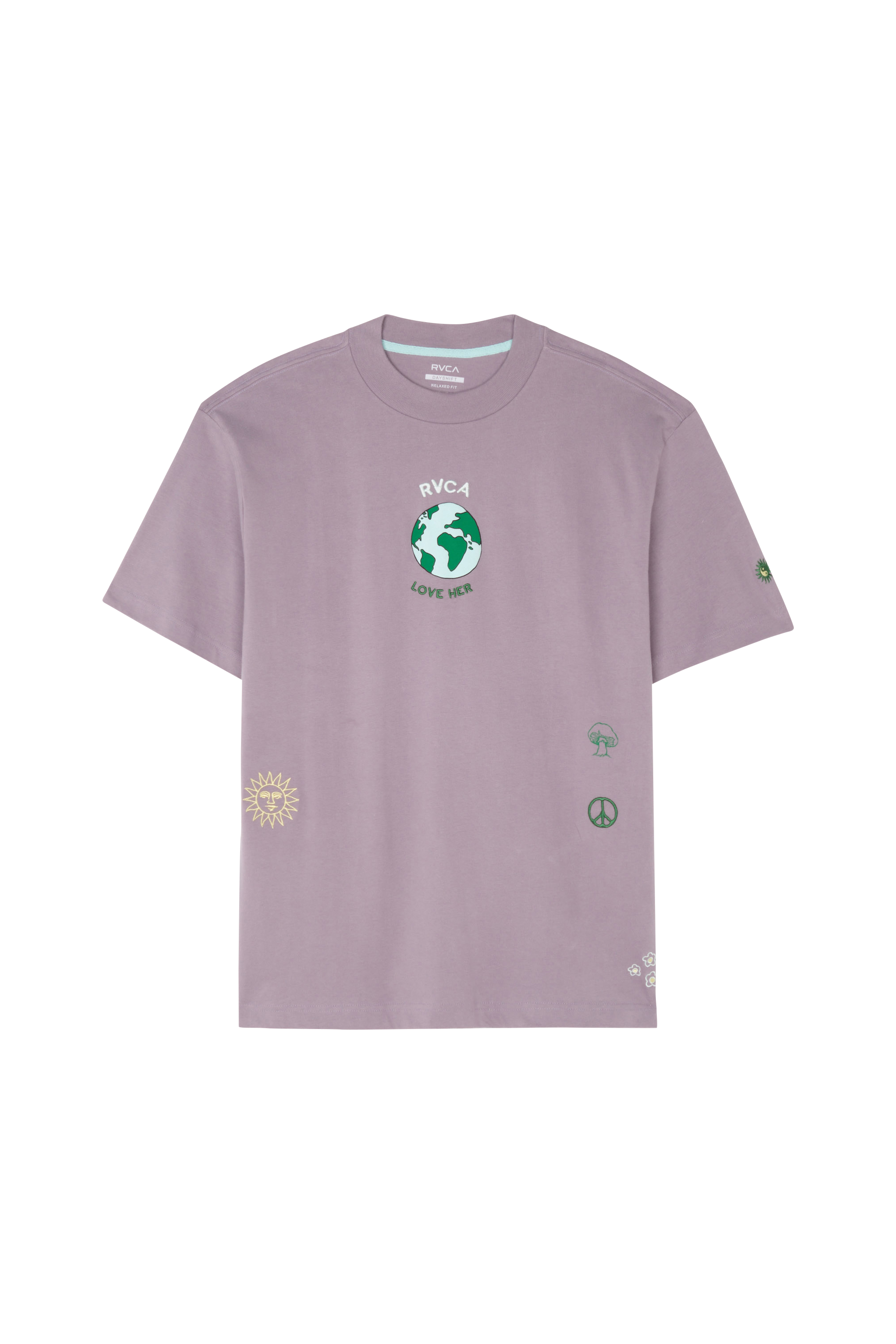 RVCA T-shirt LOVE HER SS Violet