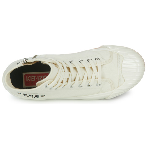Kenzo - KENZOSCHOOL HIGH TOP SNEAKERS Blanco