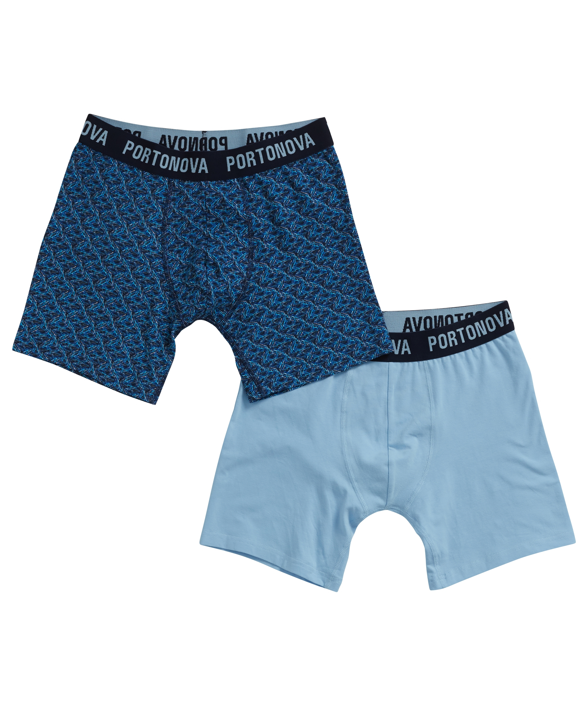2-pack boxershort uni print