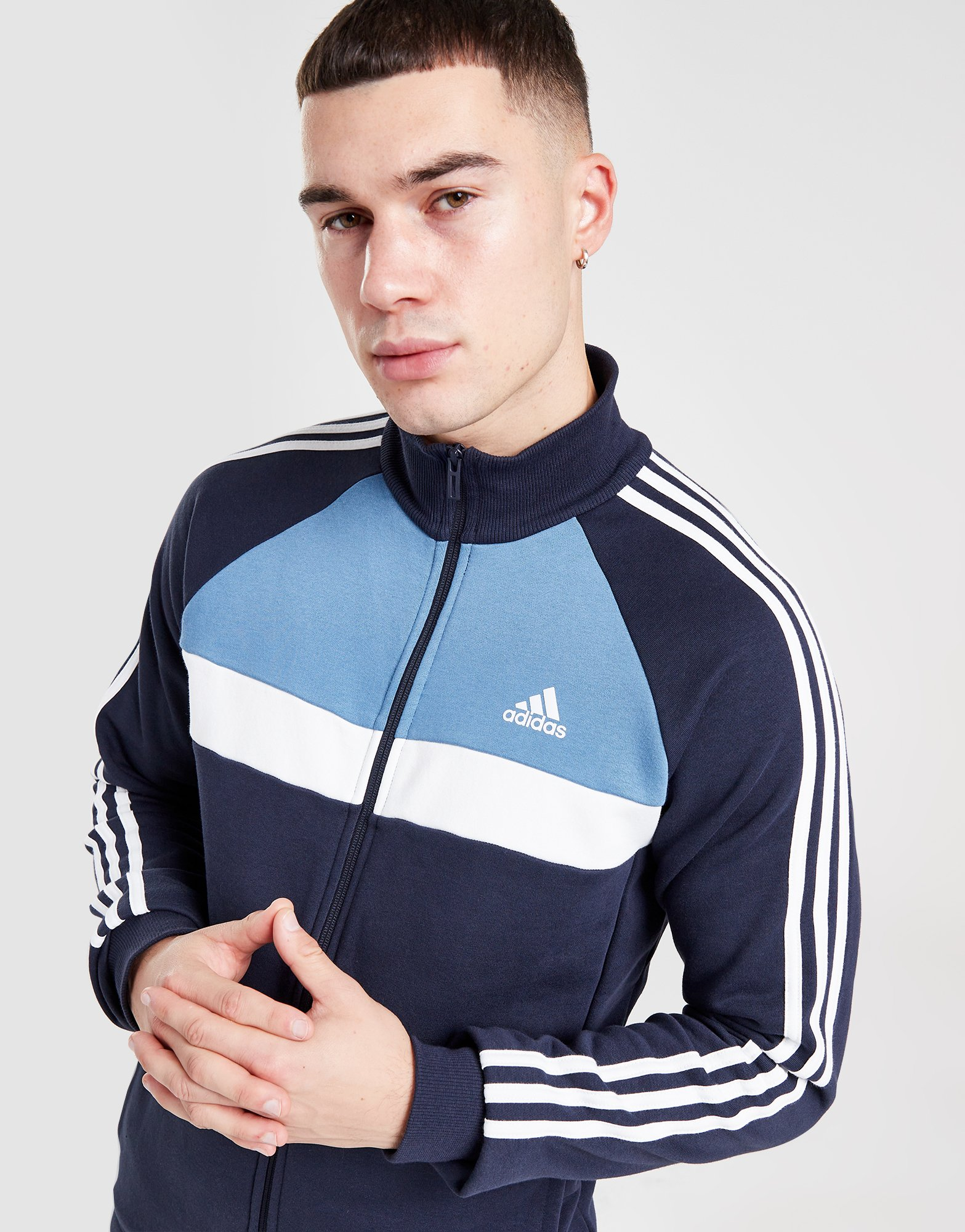 adidas Survêtement Badge of Sport Colour Block Fleece Homme