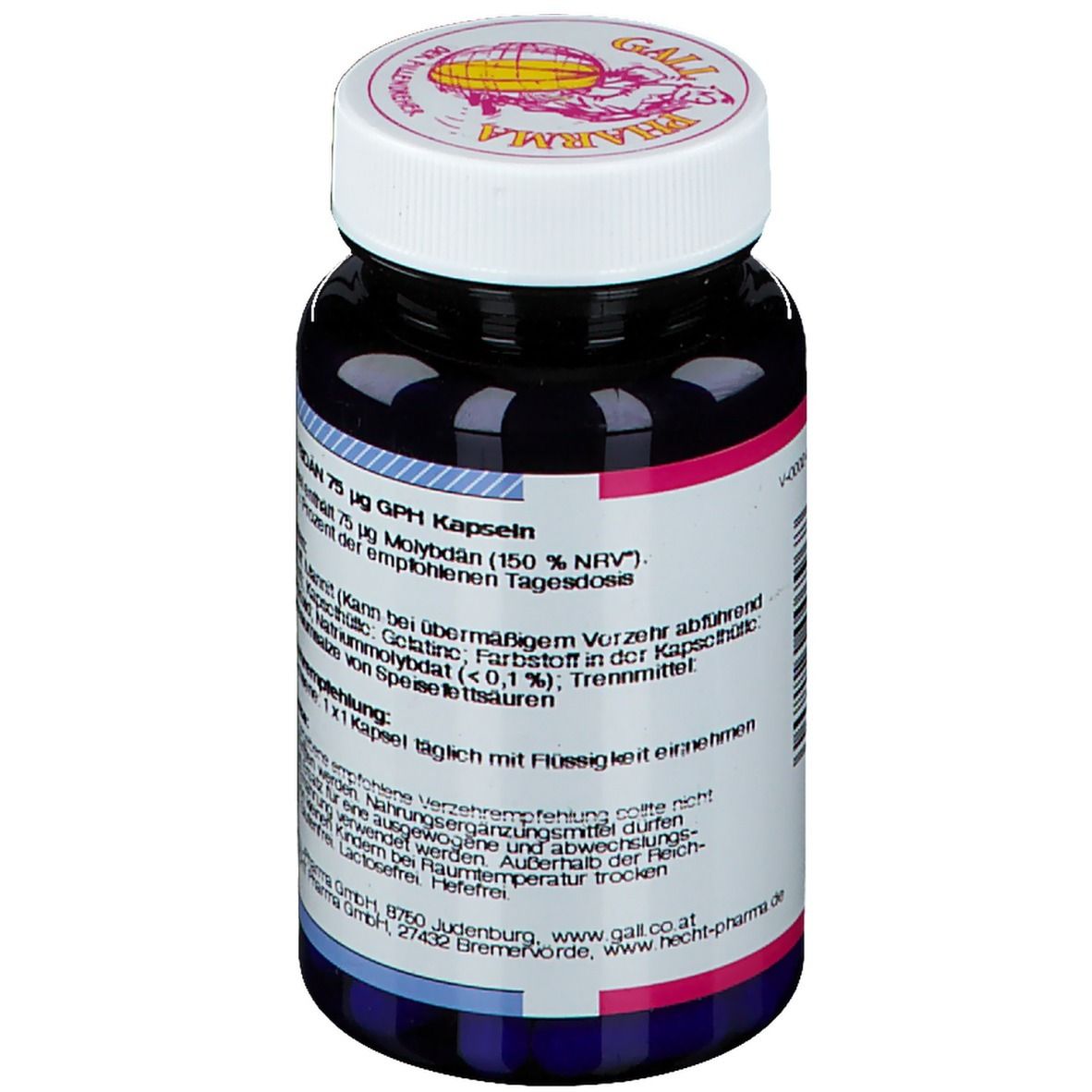 GALL PHARMA Molybdän 75 µg GPH
