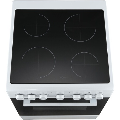 Cuisinière vitrocéramique Proline PCC6060 Blanc