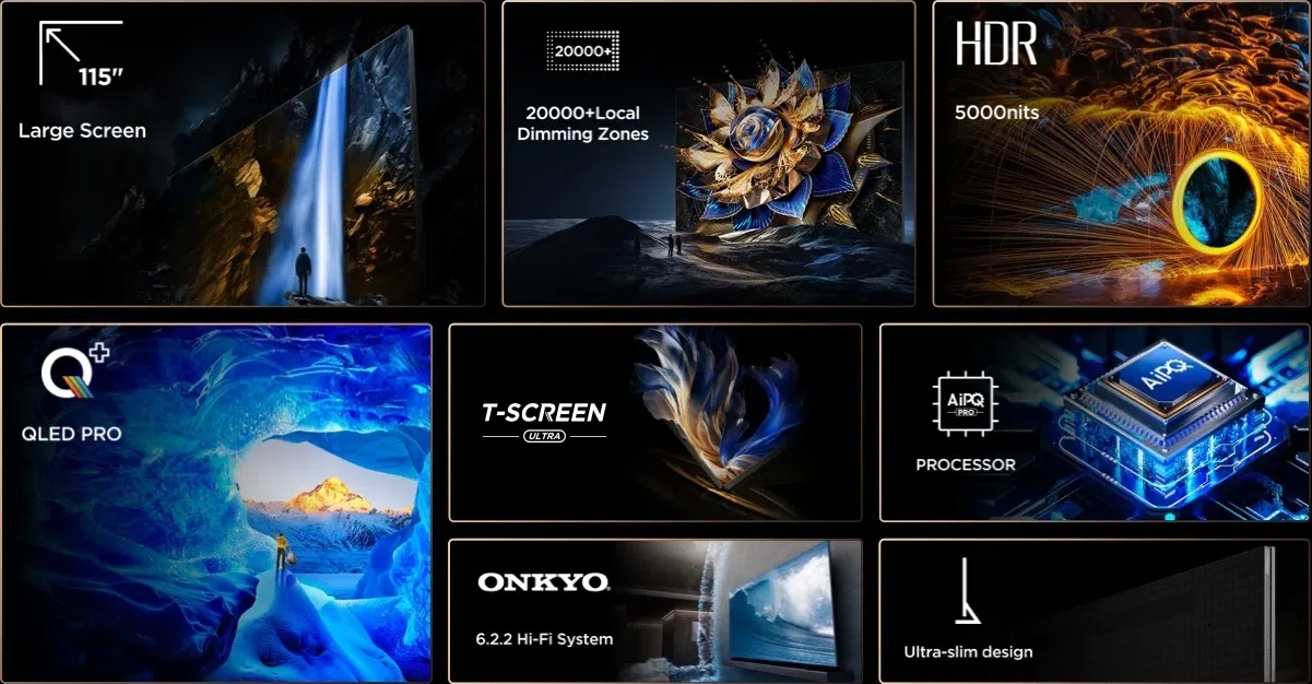 TCL 115X955 Max TV QLED