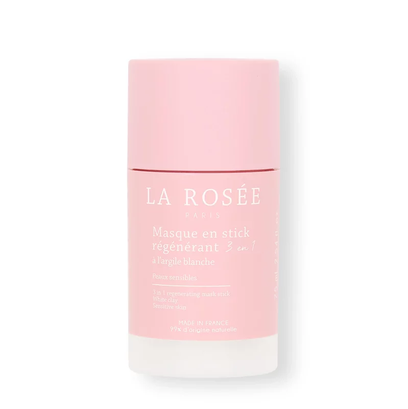 Masque En Stick Régénérant 3 En 1 À L'argile Blanche - 75ml