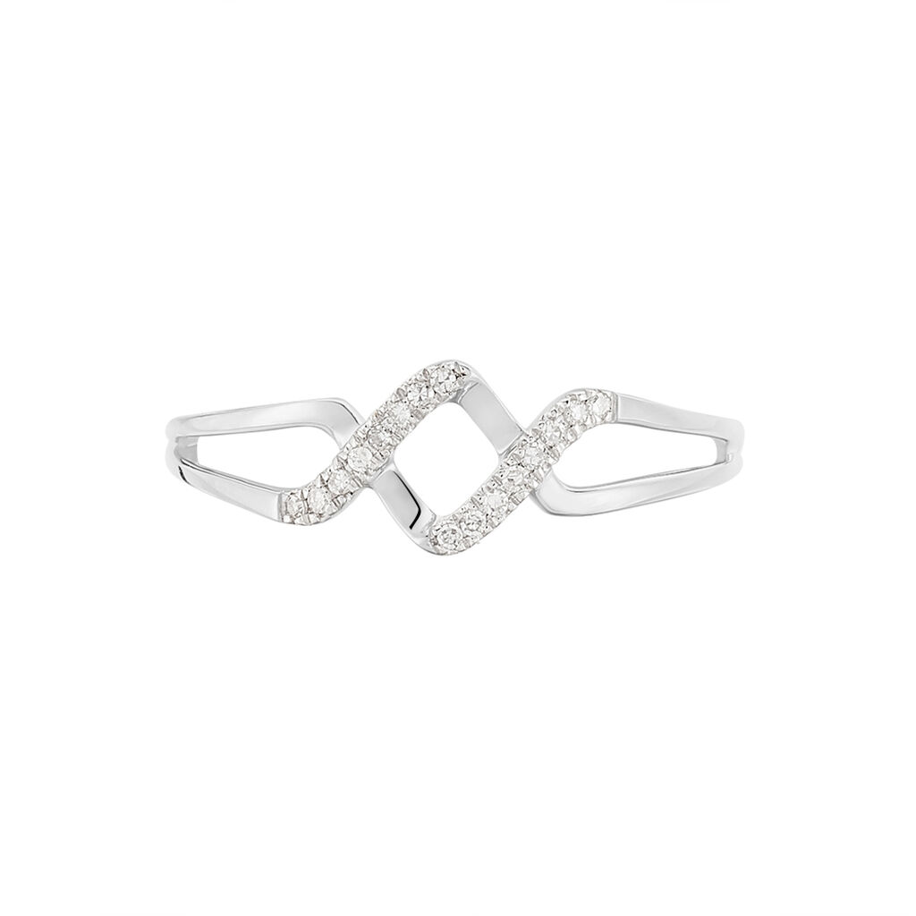 Bague Loula Or Blanc Diamant