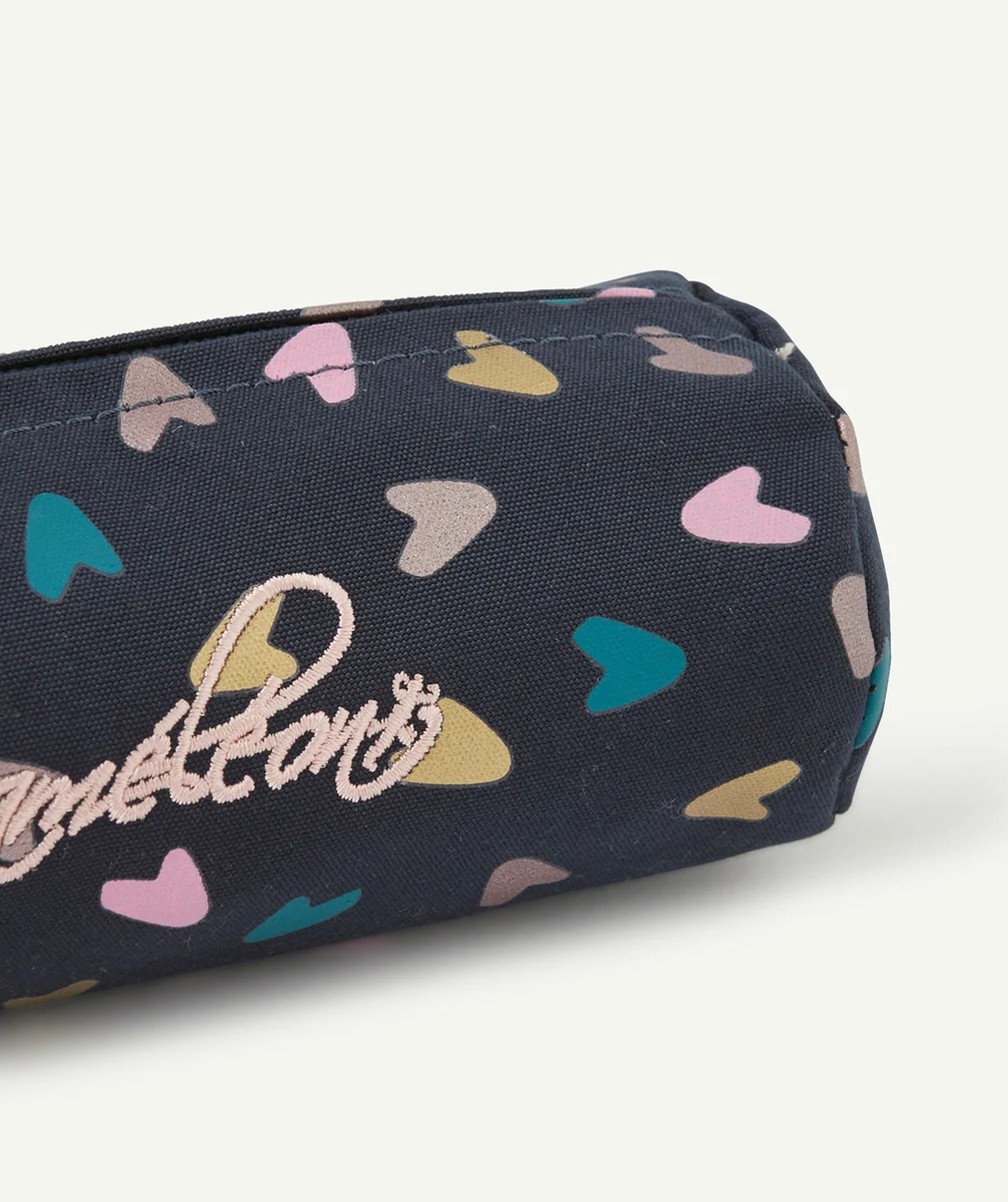 CAMELEONTROUSSE VINTAGE NAVY HEART 1 COMPARTIMENT