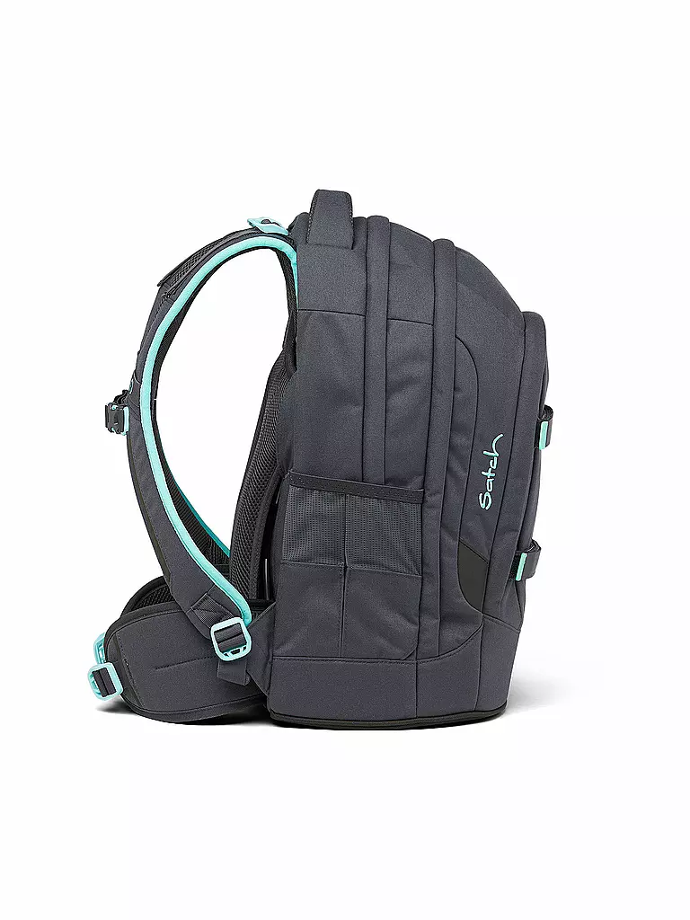 SATCH Schulrucksack Pack - Mint Phantom grau