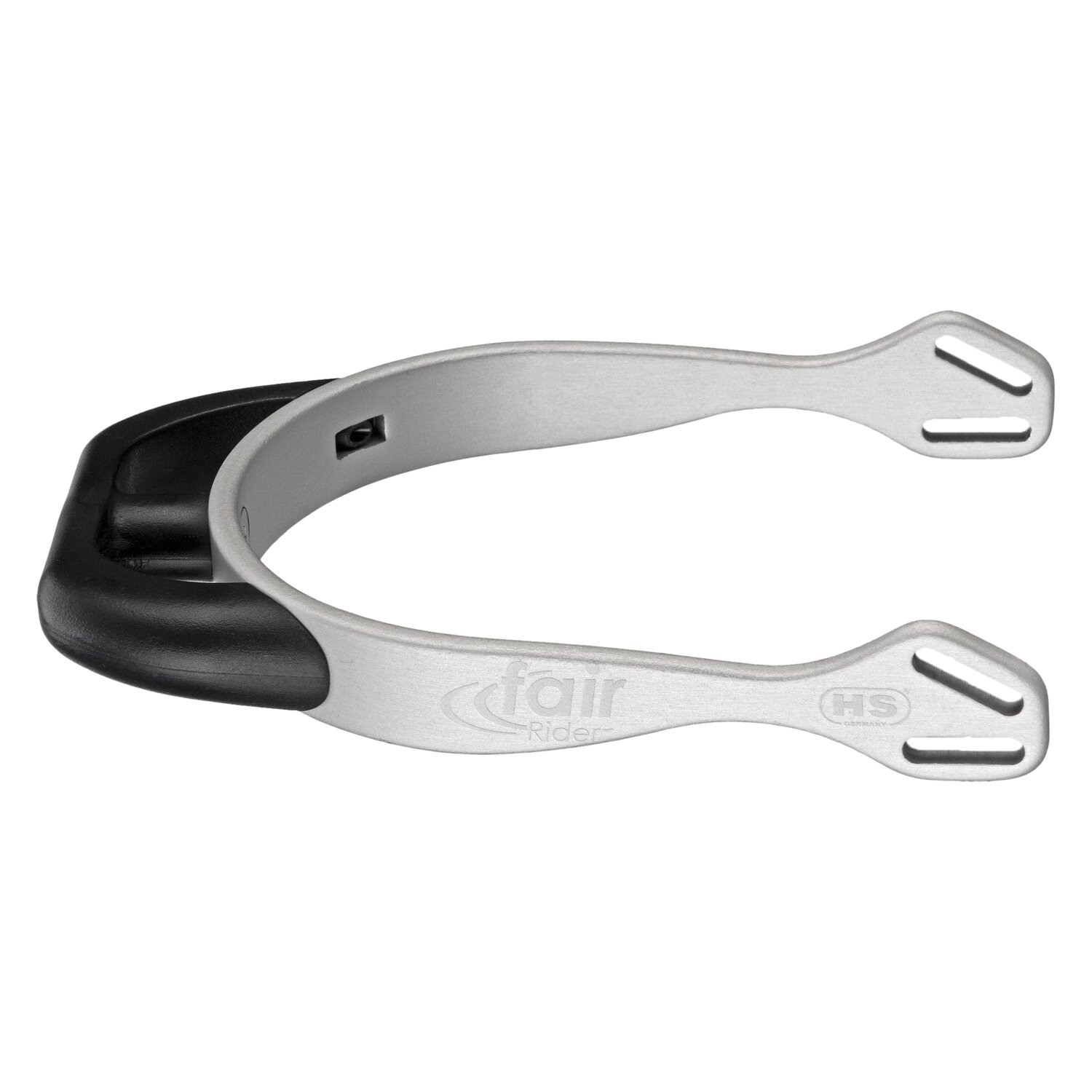 SPRENGER FairRider Sporen flach  - black/grey - 20 mm