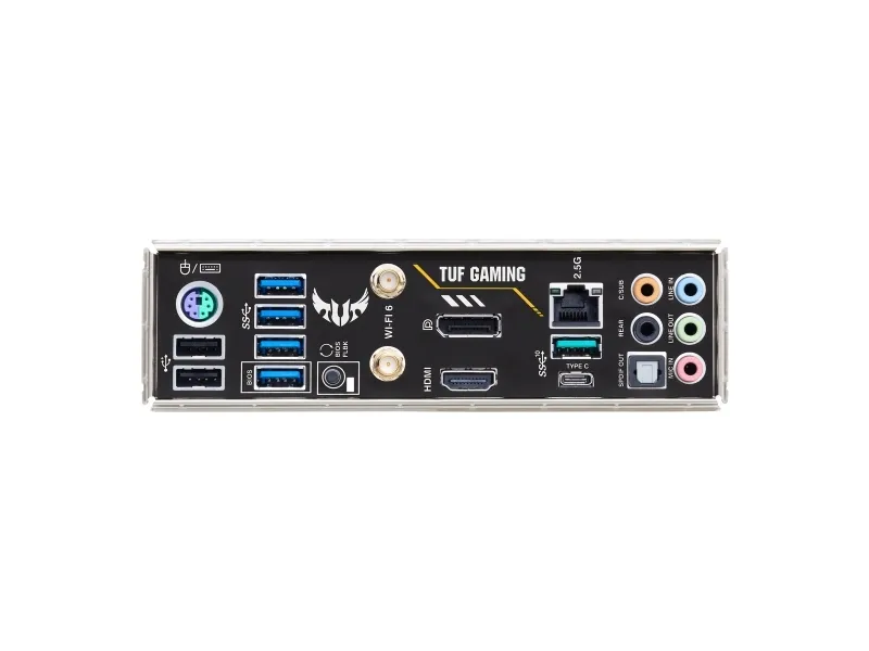 ASUS TUF GAMING B550M-PLUS WIFI II - Bundkort - micro ATX - Socket AM4 - AMD B550 Chipset - USB-C Gen2, USB 3.2 Gen 1, USB 3.2 Gen 2 - 2.5 Gigabit LAN, Wi-Fi 6, Bluetooth - onboard grafik (CPU påkrævet) - HD Audio (8-kanaler)
