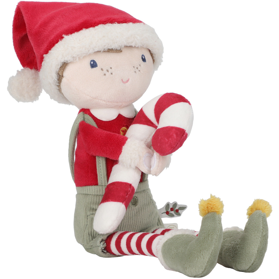 little dutch lappenpop jim - kerst - 35 cm