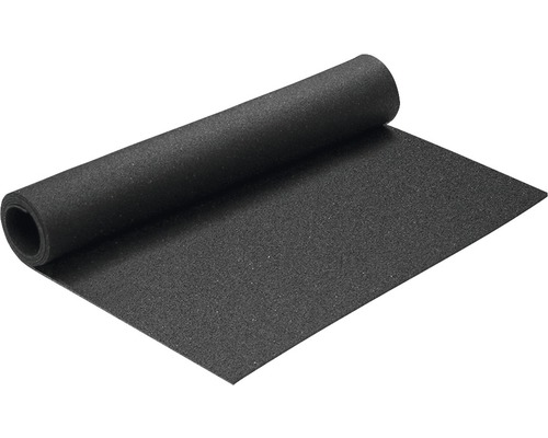 Zwarte rubberen loper 61x137 cm