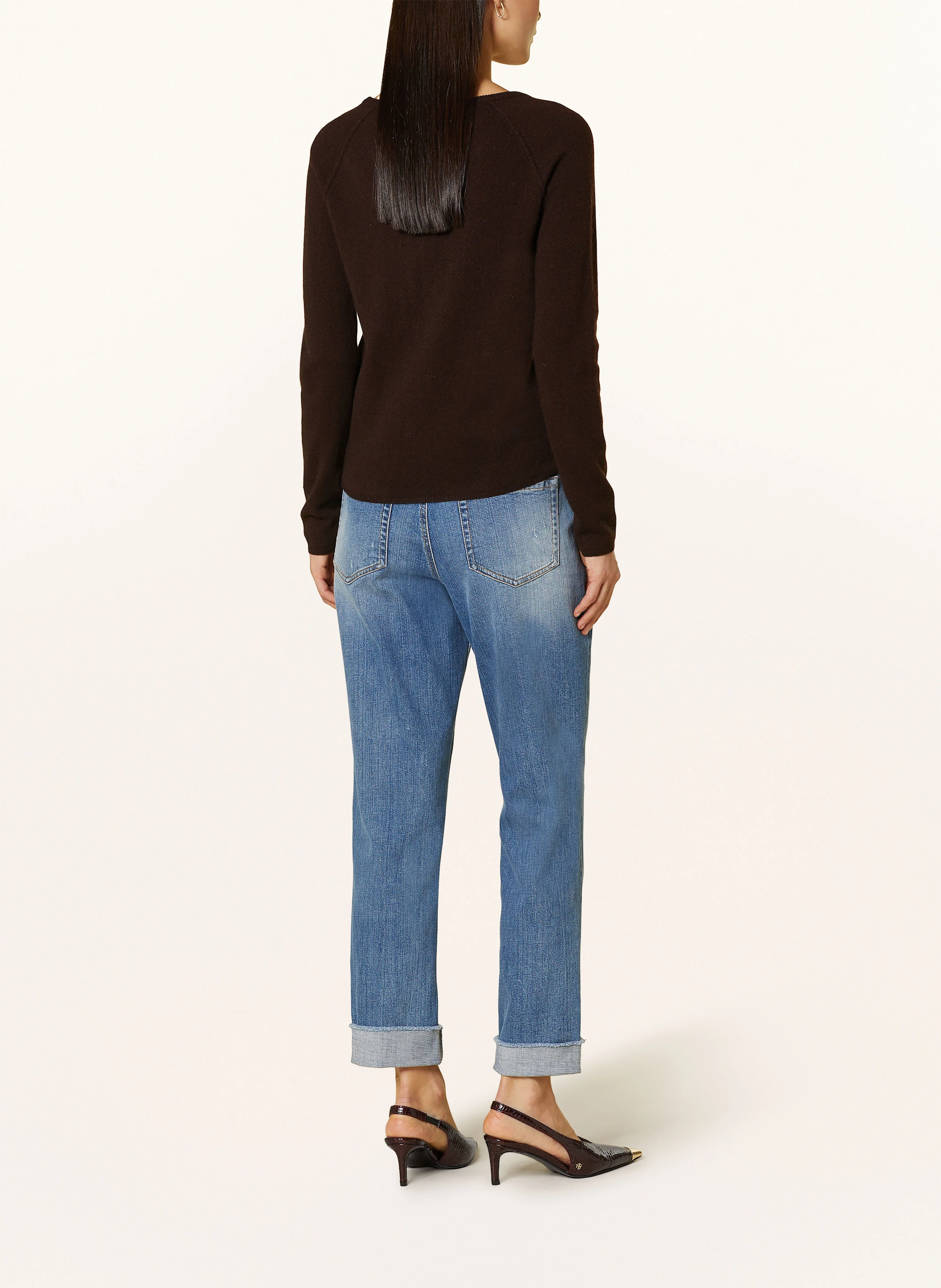 MARC CAIN Jeans RIAD mit Schmucksteinen