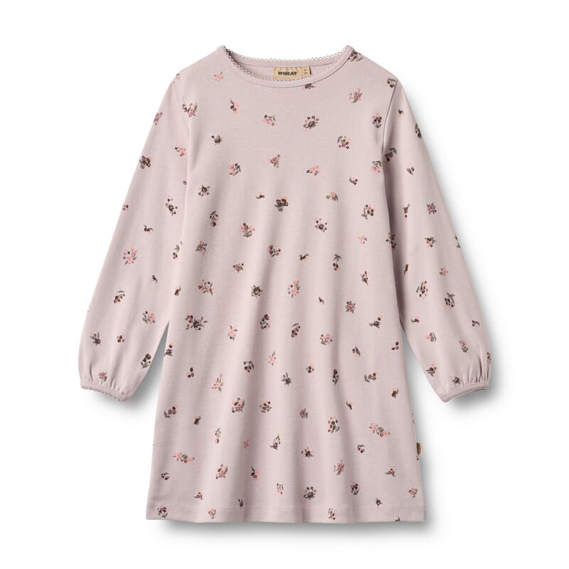 Nightgown Elinor soft lilac flowers - Wheat - Rumpetroll