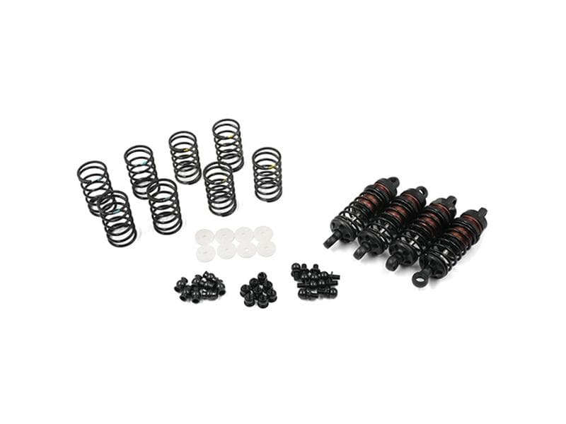 Yeah Racing Stossdämpfer Set Tourenwagen 60 mm 60 mm Öldruckstossdämpfer für On-Road Modelle im Massstab 1:10