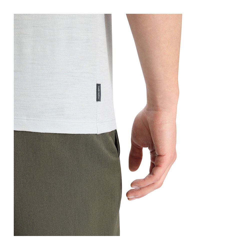 Icebreaker TECH LITE II - Tee-shirt Homme ether